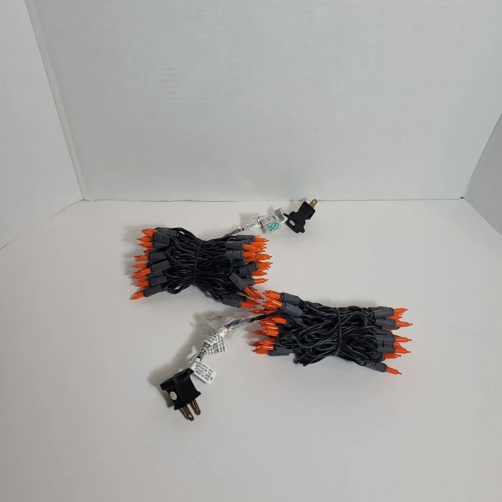 Halloween Icicle Lights Lot New See Description